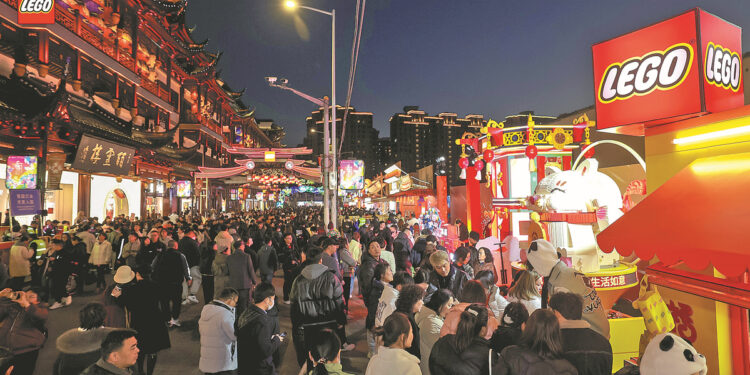 LEGO celebrates Spring Festival with new sets in Shanghai