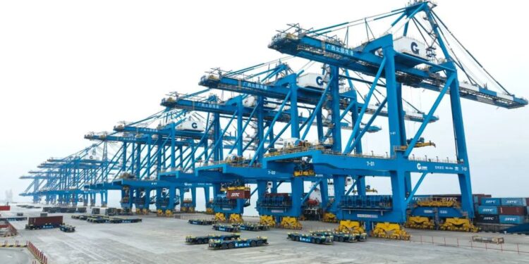 China leads globally in automated port development