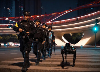 Chengdu to lead with bionic robots for policing