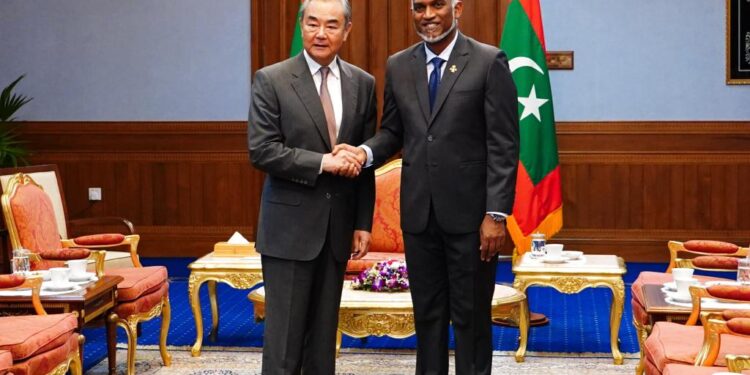 Maldives President meets Chinese FM to deepen cooperation