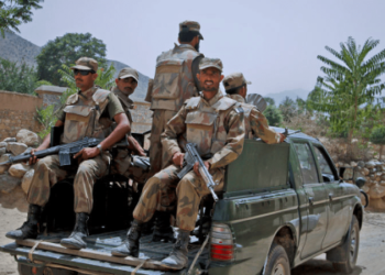 Five security men martryred, 4 militants neutralized