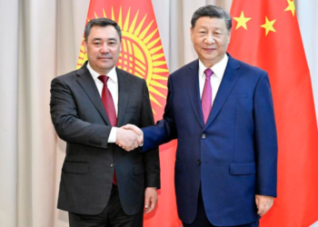 President Xi meets Kyrgyz President Japarov
