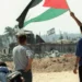 China opposes forced displacement of Palestinians