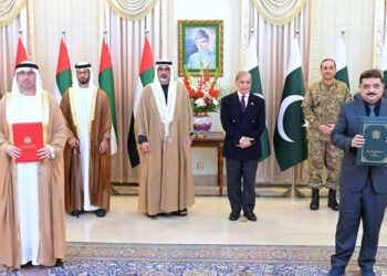 Pakistan, UAE sign key agreements during visit of UAE Crown Prince to Pakistan where he was accompanied by high level delegation. 