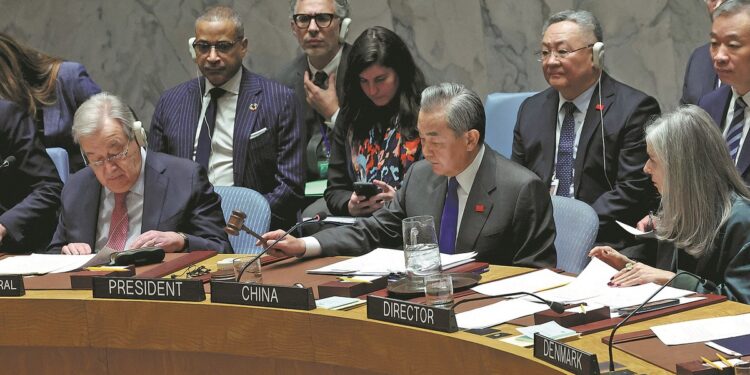 Chinese FM urges fair global governance at G20 meeting