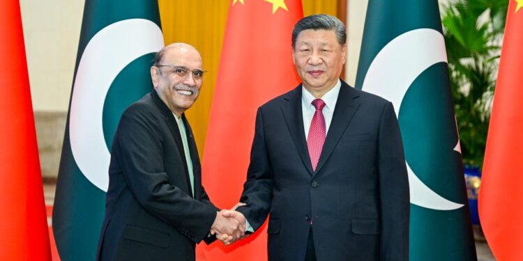 President Xi hold talks with President Zardari