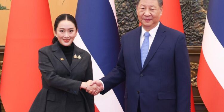 Xi meets Thai PM in Beijing