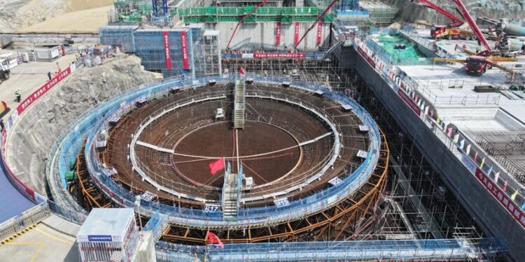 South China begins construction of new nuclear power reactor