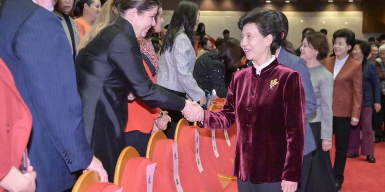 China hosts event for International Women’s Day