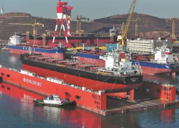 Dalian in China rises as a global green shipbuilding hub