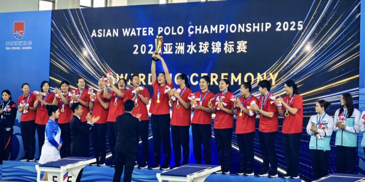 China wins Asian Water Polo Championship in thrilling shootout