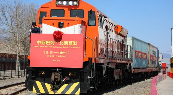 Beijing sends first Freight Train to Central Asia