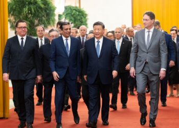President Xi Jinping Meets with Representatives of International Business Community