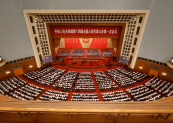 China’s national lawmakers convene in Beijing for annual session