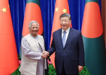 Xi meets Bangladeshi interim government’s chief adviser