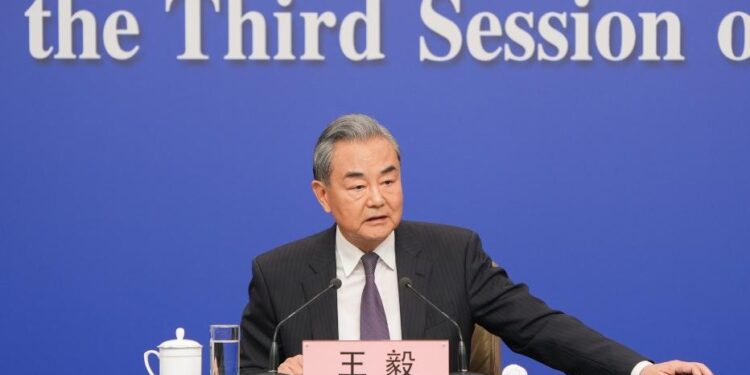 Wang Yi says "high fences and small yards" cannot impede tech progress in China