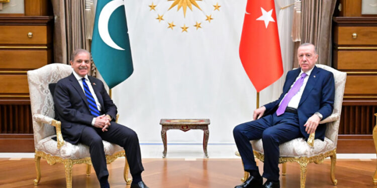 PM Shehbaz, Erdogan discuss strong brotherly ties