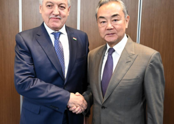 Chinese FM meets with Tajik FM