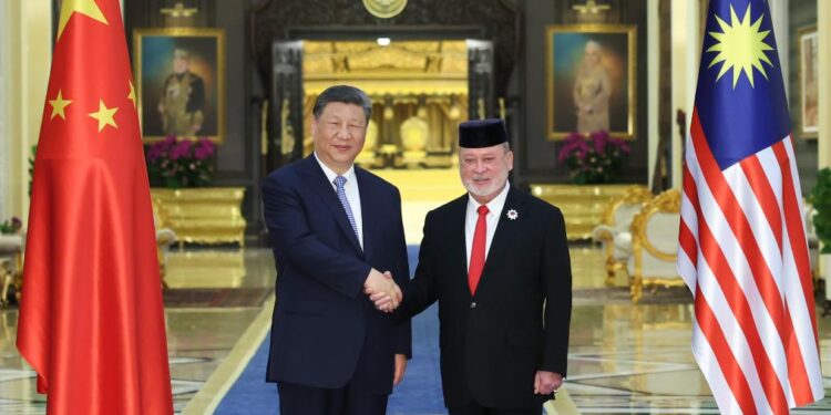 Xi calls for joint efforts to build China, Malaysia strategic community