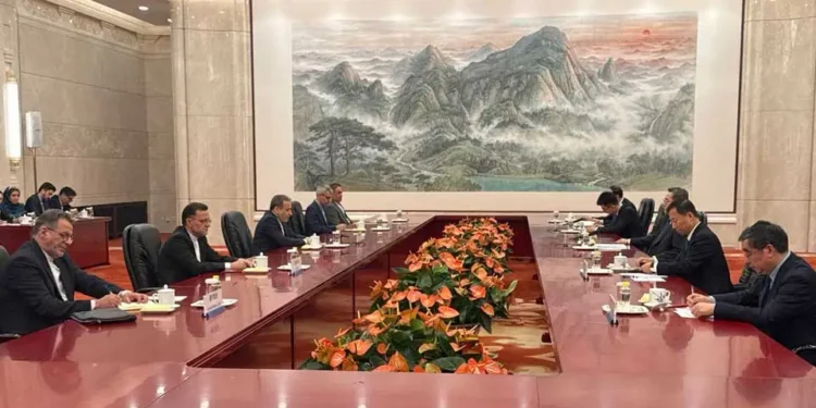 Chinese Vice Premier meets Iran’s FM Araghchi