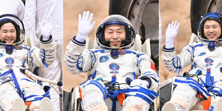 Shenzhou-19 crew returns safely after 183 days in orbit