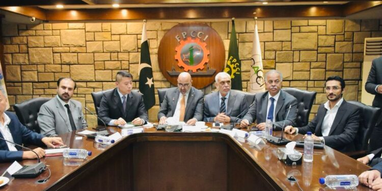 Chinese business & investment companies’ delegation visits FPCCI