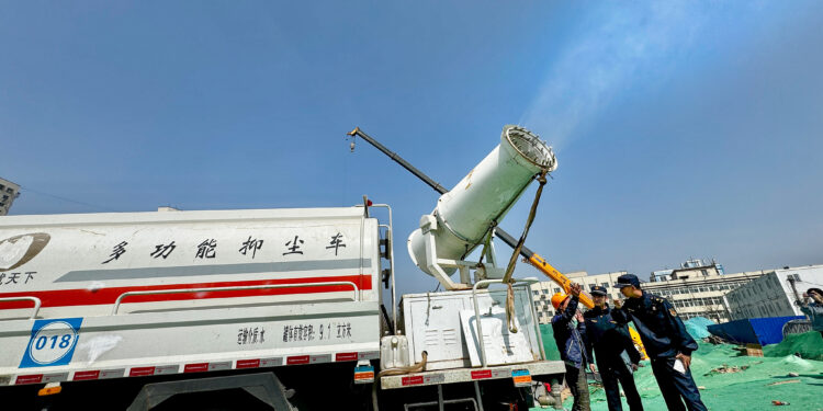 China braces for rare strong winds