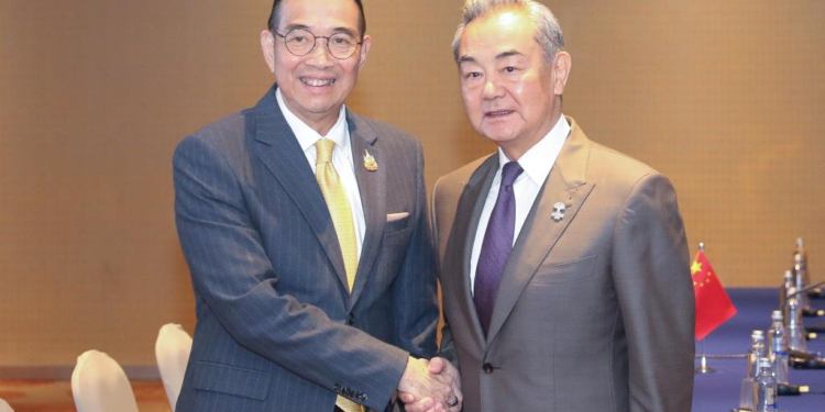 Wang Yi discusses Thailand’s role under neighborhood diplomacy