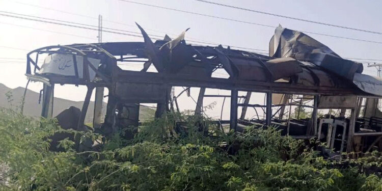 5 people martyred in Khuzdar school bus attack