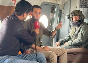 Information Minister visits LoC with local, foreign media