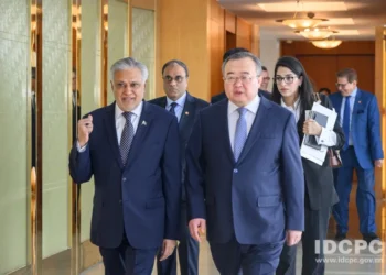 Liu Jianchao meets with Pakistan Muslim League leader, Deputy Prime Minister and Foreign Minister Dar