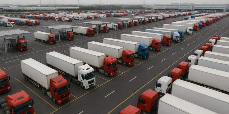 China unveils battery swap plan for electric trucks