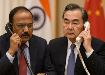 Wang Yi Has a Phone Call with Indian National Security Advisor Ajit Doval