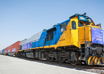 Freight train from China reaches Iran’s Aprin Dry Port