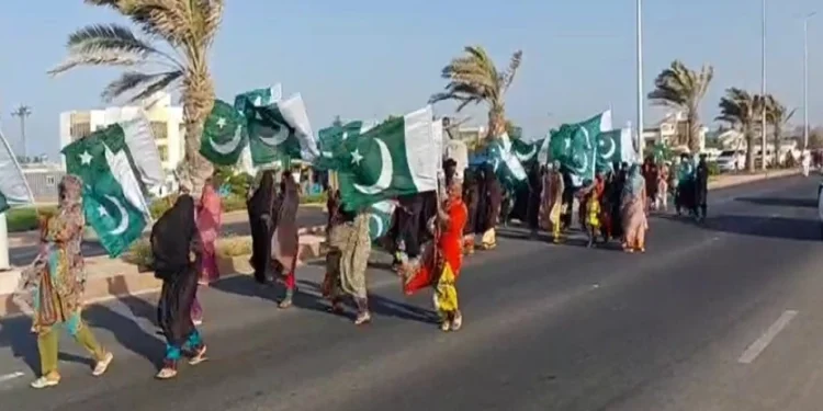 Historic Gwadar rally condemns Indian aggression