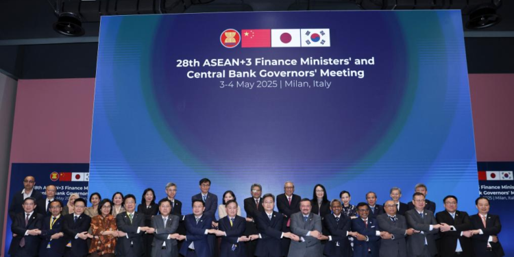 ASEAN+3 finance ministers conclude meeting in Milan