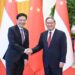 Chinese Premier meets Singaporean PM