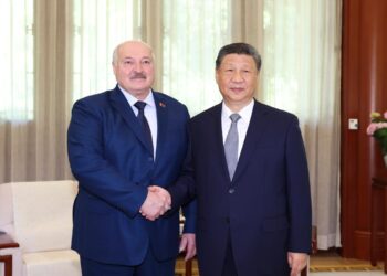 Xi meets Belarusian President