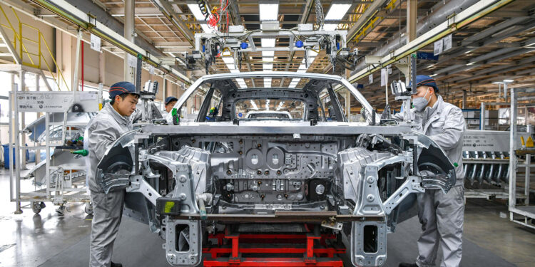 China’s auto market booms with NEV surge