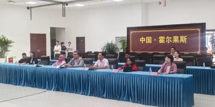 Ambassador Hashmi visits Khorgos Free Trade Zone