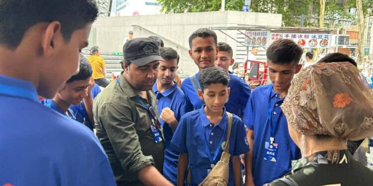 Petaro cadets complete cultural exchange camp in China