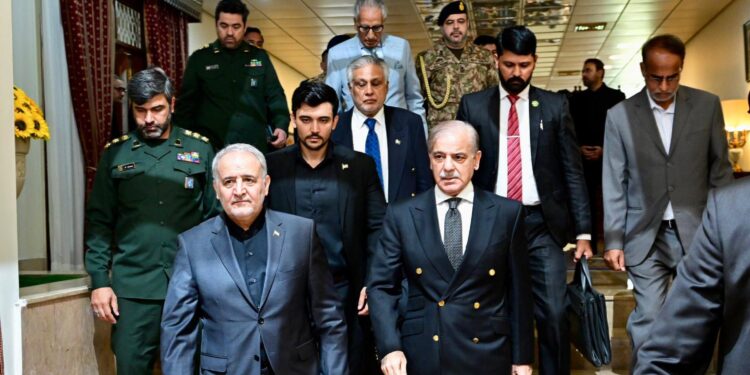 PM Shehbaz Sharif visits Iranian embassy