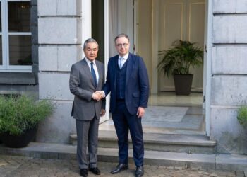 Wang Yi meets Belgian Prime Minister in Brussels