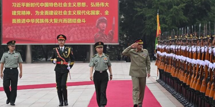 Field Marshal Asim Munir leads high-level security talks in Beijing