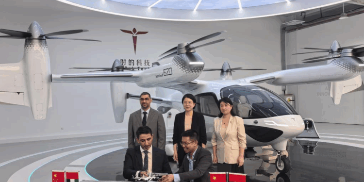 UAE’s Autocraft signs $1 Billion deal for 350 Chinese eVTOL aircraft