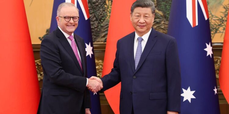 Xi, Albanese pledge to deepen China-Australia ties