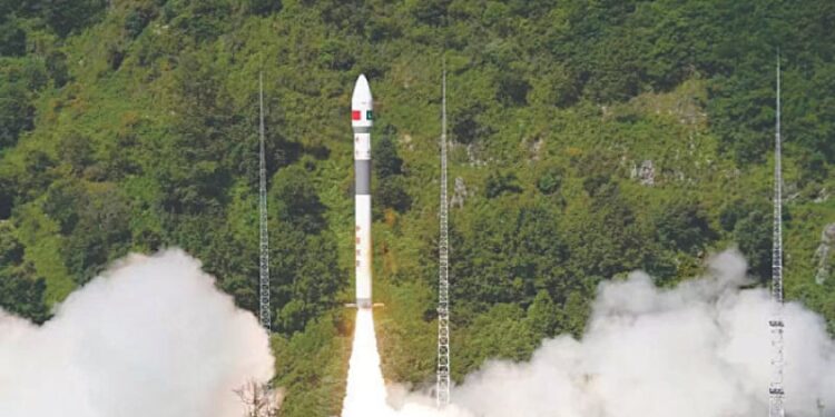 Pakistani Satellite Reaches Orbit After Launch from China