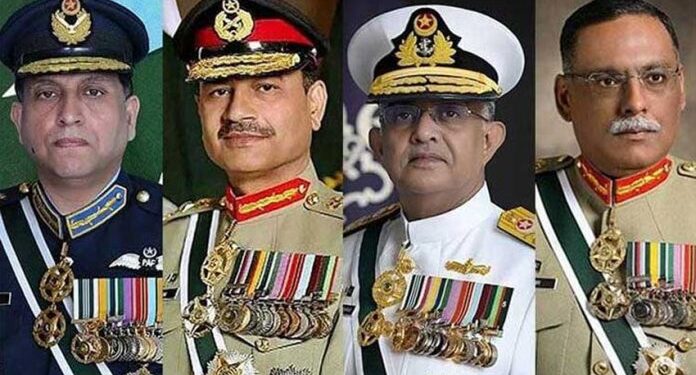 Service Chiefs, Armed Forces Mark 78th Independence Day