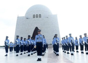 PAF Leads Guard Change on Defence and Martyrs Day