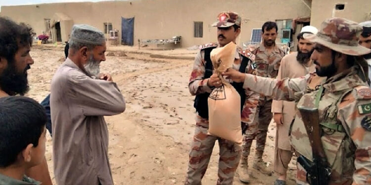 Pakistan Army Relief Operations Continue in Bahawalpur